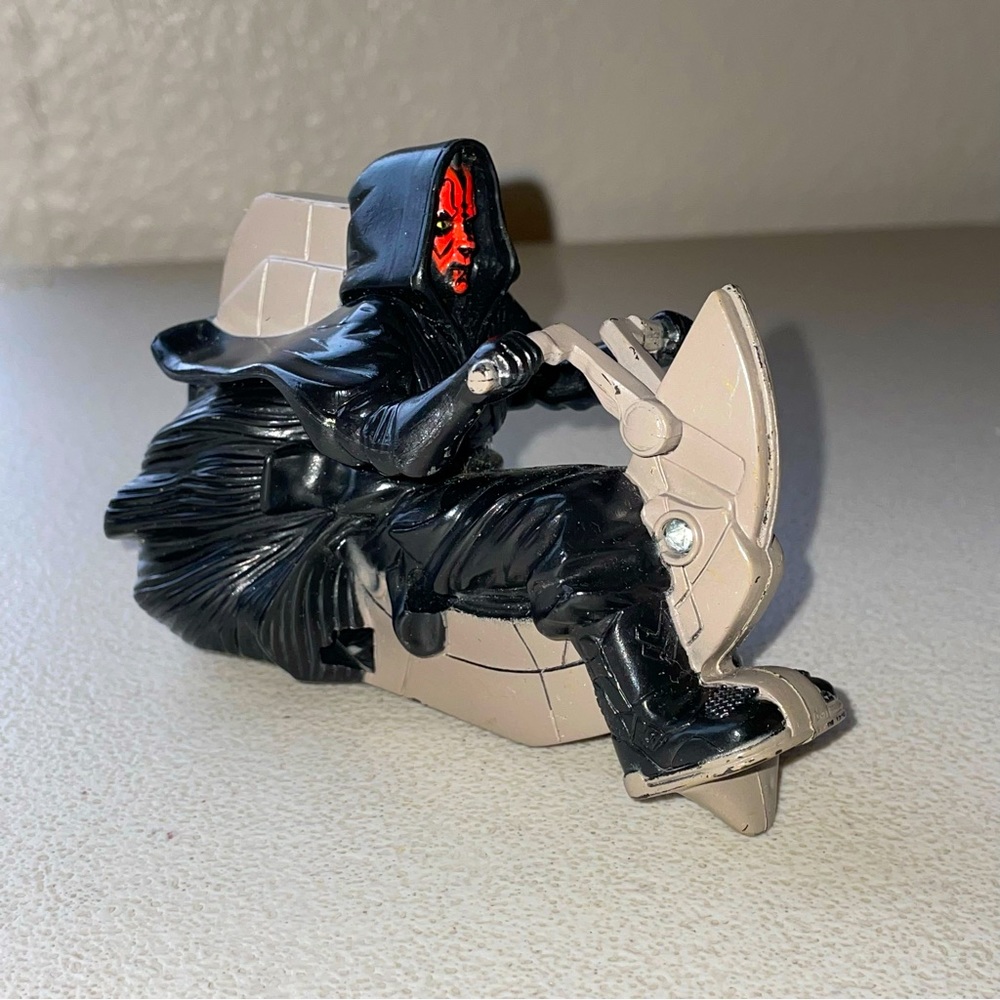 STAR WARS Darth Maul Sith Speeder Vehicle No Rip Cord